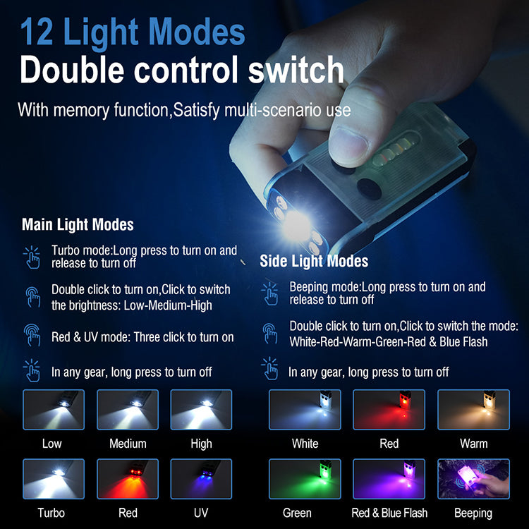 V30 EDC LED Multifunctional Flashlight