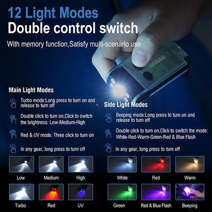 V30 EDC LED Multifunctional Flashlight