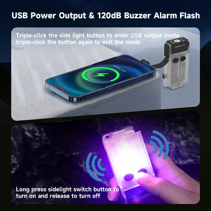 V30 EDC LED Multifunctional Flashlight